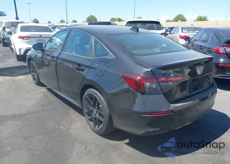 2026 Honda Civic Hybrid Sport/Sport Touring из США, поврежденный, VIN 2HGFE4F85TH302885